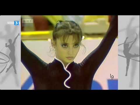 Marisa Lloret Rope Final World RG Championships Varna 1987