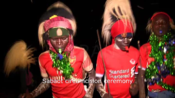 SABAOT Culture in Mt Elgon  circumcision song and Dance