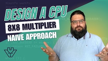 Arty Z7-20 - Designing a CPU - Making a naive 8x8 multiplier