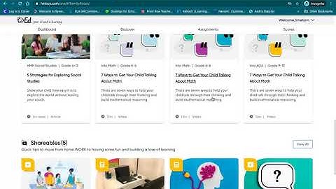 Into Math navigation video