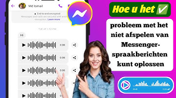 Hoe je Messenger Voice Message Not Playing (2024) kunt oplossen | voice message not loading problem