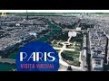 París - Visita virtual desde el aire