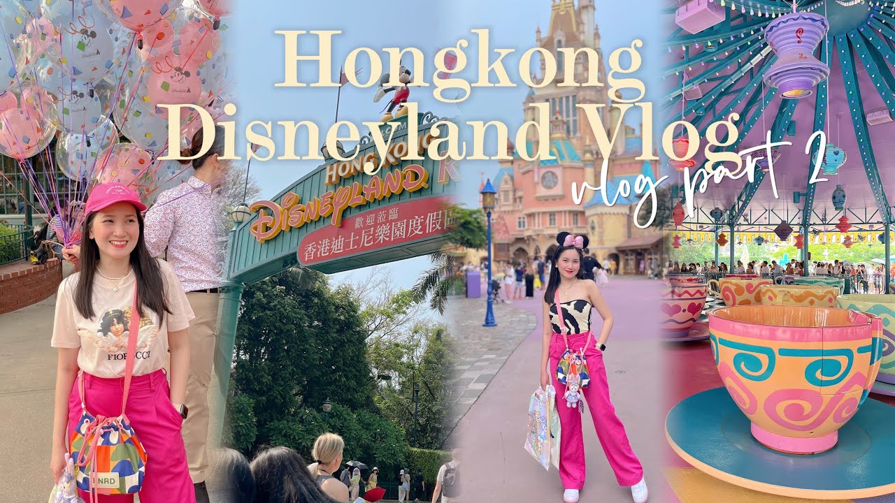 Hong Kong 2023: DISNEYLAND DAY ️ VLOG PART 2 | Parbie Dedace 🌸 - YouTube