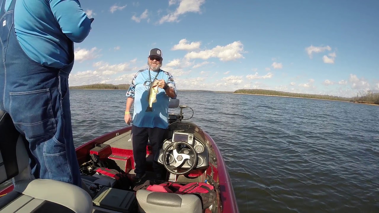 Percy Priest Lake- Fishing on the first. - YouTube