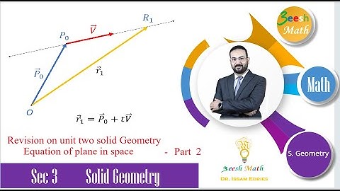 Revision on Chapter 2  Solid geometry part 2