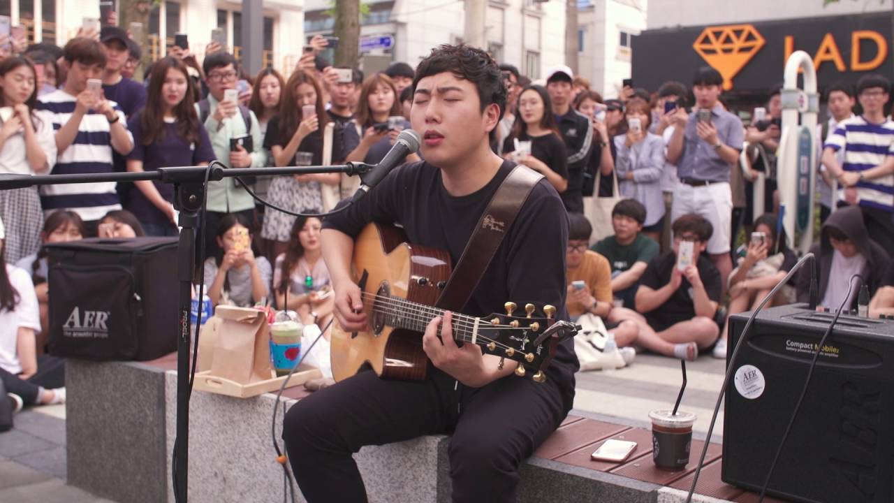 16 06 10 대전 욧골공원 버스킹 꽃송이가 + 첫사랑