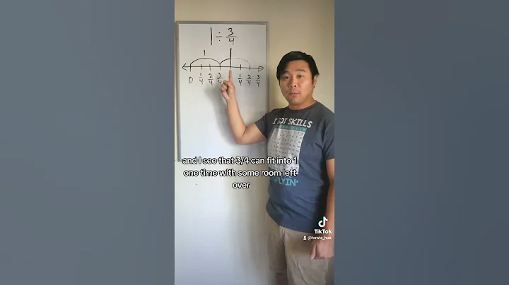 How to visualize dividing by a fraction