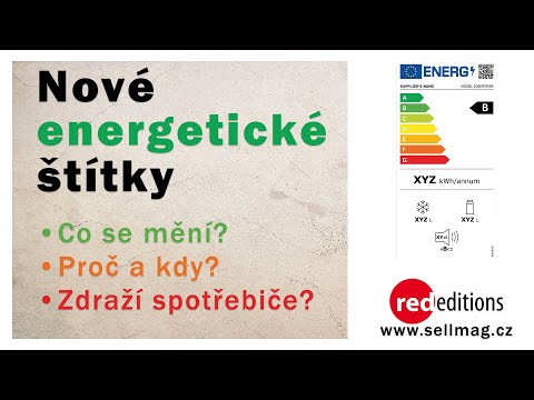 Video: Třídy energetické účinnosti zařízení, budov