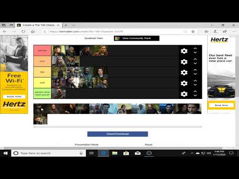 The 100 Character Tier List