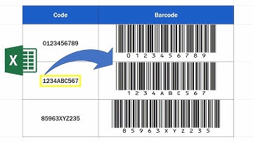 How to Create Barcodes in Excel  - الطريقة الأسهل على الإطلاق لإنشاء الباركود في الإكسل