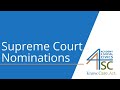 Supreme Court Nominations Quiz