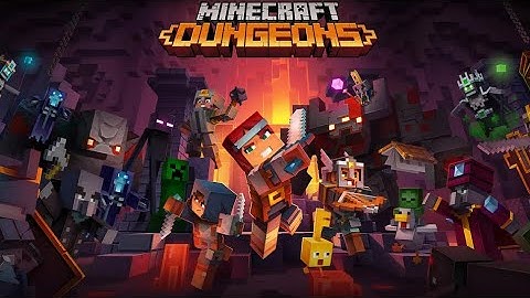 Minecraft Dungeons - Walkthrough Part 1 Two Players (Switch)