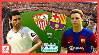 🔴⚪ Sevilla FC vs FC Barcelona 🔵🔴 ● LaLiga EA Sports 🇪🇸