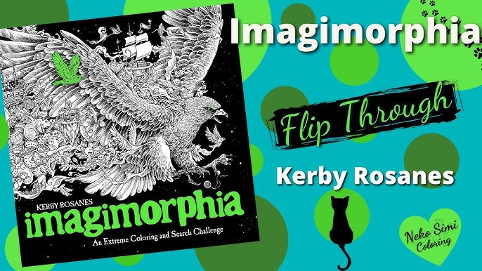 My 7th Completed Coloring Book ~ Geomorphia by Kerby Rosanes