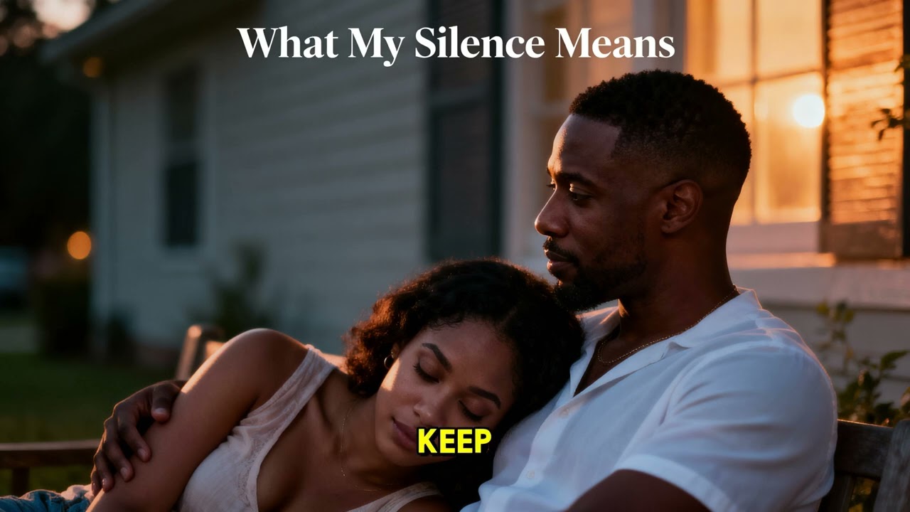 Watch What My Silence Means on YouTube Watch What My Silence Means on YouTube