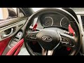 Q50/Q60 Sport/Red Sport Paddle Shifter Extensions