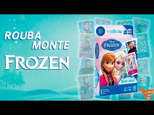 Jogo cartas uno jogo rouba monte frozen