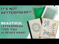 Its not betterpress the letterpress tool you already have in your cardmaking stash