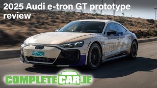 First drive: 2025 Audi e tron GT prototype
