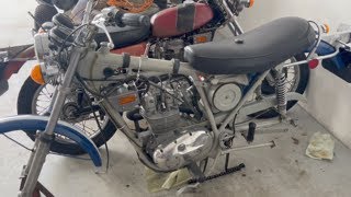 BSA Gold Star 250 SS (B25SS) - Finishing the Wheels and Paintwork Refresh