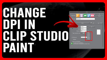 How To Change DPI In Clip Studio Paint (How To Adjust DPI In Clip Studio Paint)