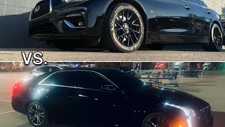 Schmidty tuned CTS V-Sport Vs. AMS tuned Q50