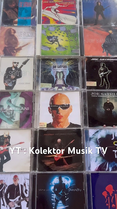 The Complete Album From Virtuoso Guitar The Master : Joe Satriani #koleksi
