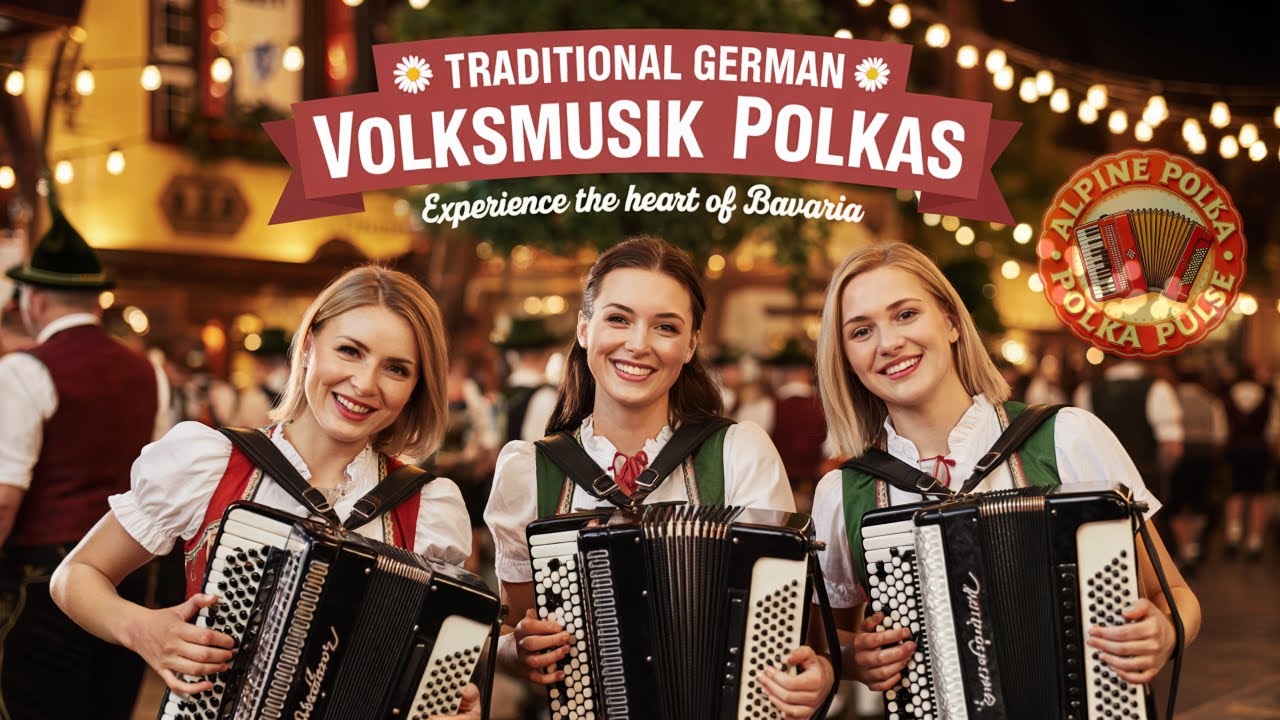 🎷 Nostalgic German Folk Music Live – Bavarian Volksmusik & Festive Melodies from the Alps! 🍻🎶