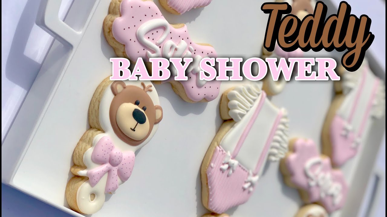 How to make sugar cookies - TEDDY BABY SHOWER