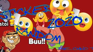 MEGA SUPER PACK DE STICKERS RANDOM PARA WHATSAPP | AÑADELOS FÁCILMENTE 2020 screenshot 5