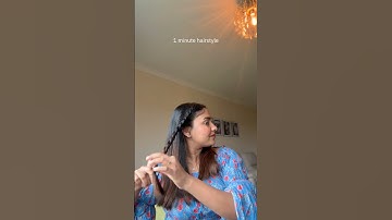 Easy Hairstyle for short hair #hairstyle #hair #shorts #youtubeshorts #foryou #viralshort