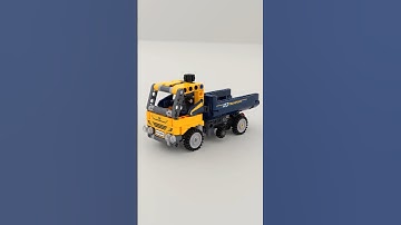 LEGO Technic 42147 Dump Truck Satisfying Speed Build #lego #legotechnic