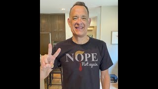 Tom Hanks Nope Not Again T Shirt