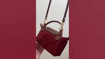 CONVERT YOUR LONGCHAMP LE PLIAGE POUCH INTO A CROSSBODY BAG | Handbag Angels Conversion Kit