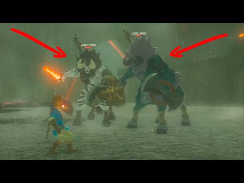 What if Link faces 2 lynels and 2 guardians ... ... AT THE SAME TIME!!! | ZELDA BOTW