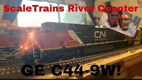 PRODUCT UNBOXING/REVIEW: ScaleTrains Rivet Counter GE C44-9W!