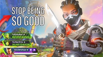 My Random Teammates Thought I was Cheating in Apex legends