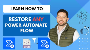 🤯 Restore ANY deleted Power Automate Flow!