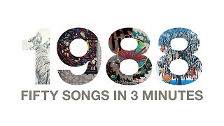 Video thumbnail of "50 Songs From 1988 Remixed Into 3 Minutes"