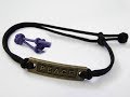 How to Make a Paracord Charm/Connector Bracelet with a Simplified "Mad Max" Closure