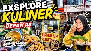 MAMA FINALLY BRAVES GOING OUT ALONE FROM THE HOSPITAL!! EXPLORING FOOD NEAR MOEWARDI HOSPITAL