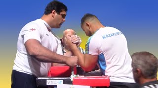 GIORGI ROSTOMASHVILI VS ALIZHAN MURATOV World Armwrestling Championship 2023