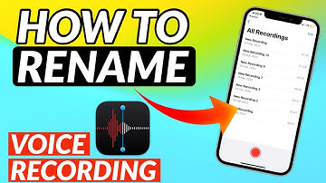 How To Rename Voice Recordings on iPhone I Rename Voice Memos in iPhone I iPhone Tips and Tricks