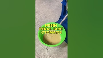 MESIN PEMERAS JAHE OTOMATIS #shorts #jahemerah #jaheinstan #minumanjahe #herbal #peras