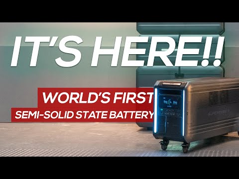Zendure Superbase V: world's first semi-solid state battery