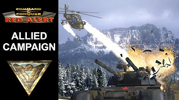 C&C Red Alert - Allied Campaign (Hard Difficulty)