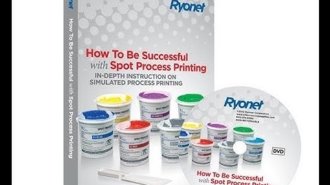 Spot Process DVD - How to screen print