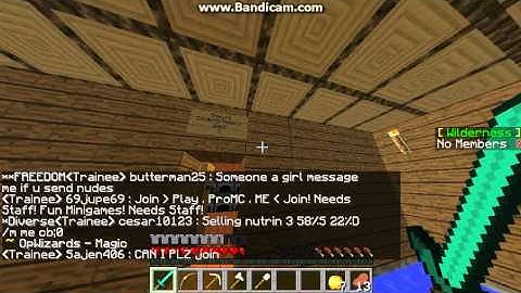 Minecraft Factions Episode 1  (what am I doing!?)