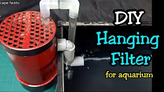 Изготовление подвесного фильтра из использованной трубы для аквариума