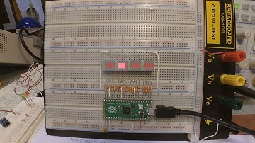 Raspberry Pico parallel binary ( MicroPython example)